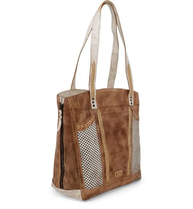 Amelie Nectar Lux Tan Rustic Handbag