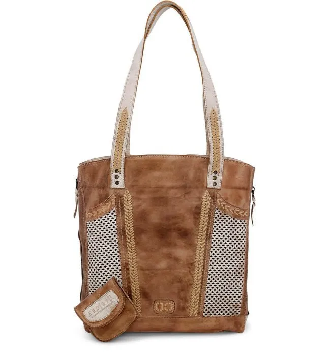 Amelie Nectar Lux Tan Rustic Handbag