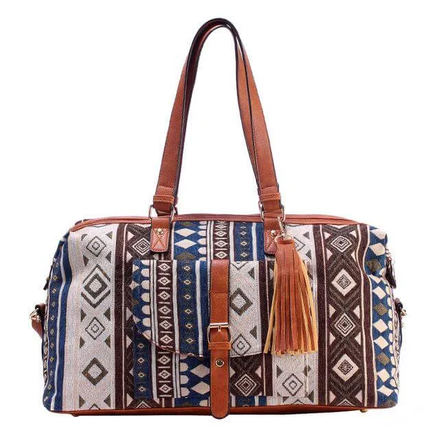 High-end Fashion Jacquard Travel Bag