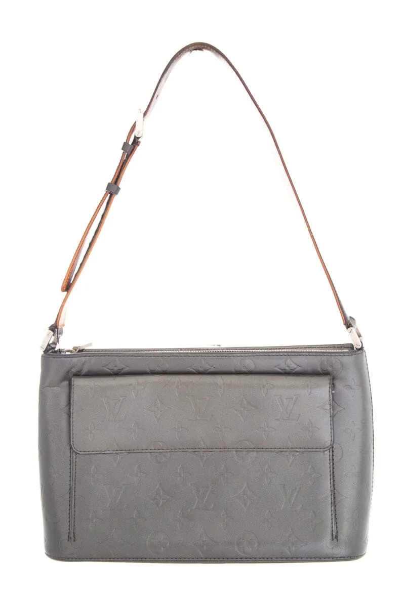 Louis Vuitton 2003 Grey Mat Monogram Handbag