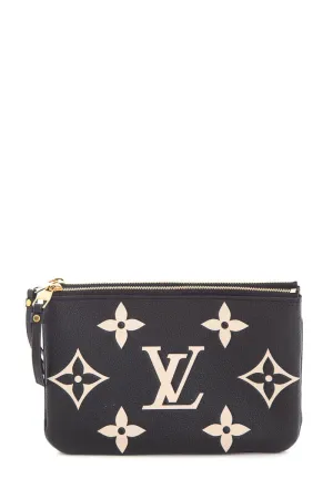 Louis Vuitton Black Bicolor Multi Pouchette Handbag