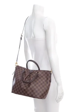 Louis Vuitton Brown Damier Ebene Siena Handbag