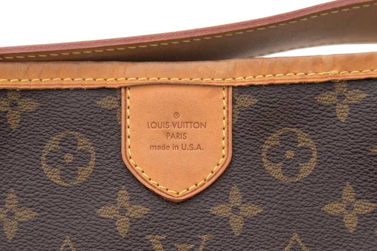 Louis Vuitton Brown Monogram Canvas Delightful Handbag