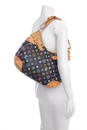 Louis Vuitton Multicolor Greta Black Handbag