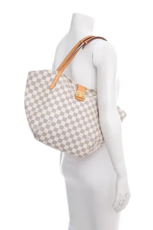 Louis Vuitton White Damier Azur Salina Handbag