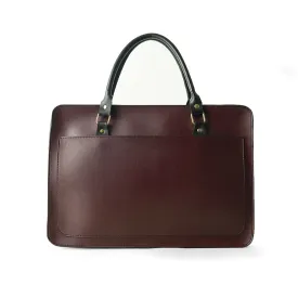 Multi Pockets Laptop Bag (Maroon)