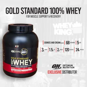 Optimum Nutrition - Gold Standard 100% Whey (5lbs)