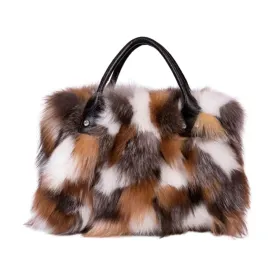 Pre Order:  Genuine Fur Leather Bag