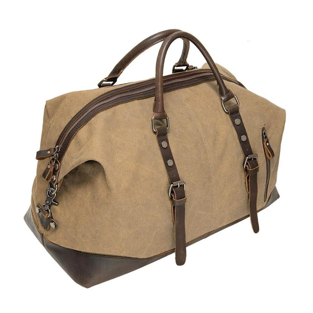 Premium Vintage Canvas Sport Bag