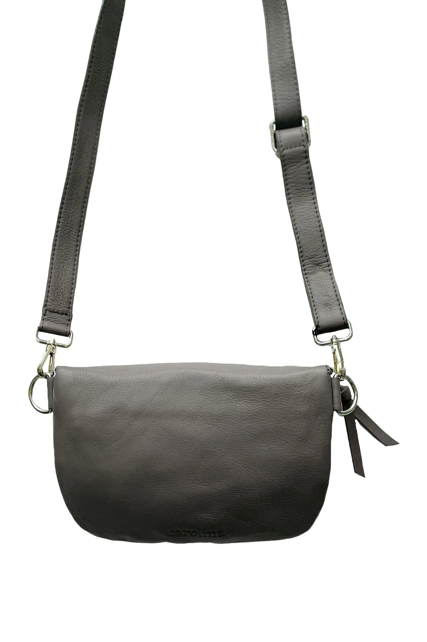 Ramona Small Leather Handbag Khaki