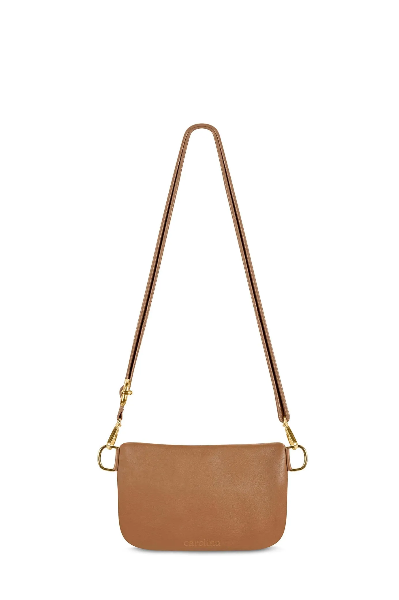 Ramona Small Leather Handbag Tan