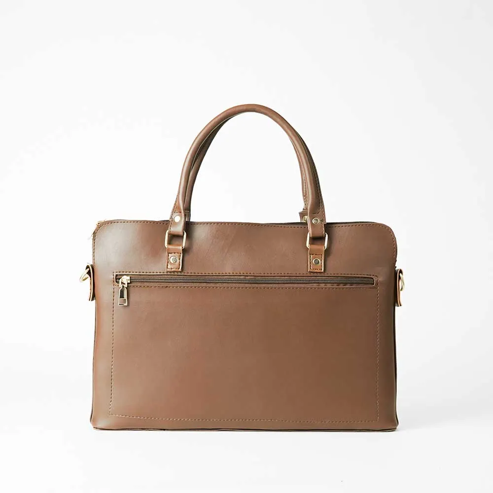 Slik Laptop Bag Brown