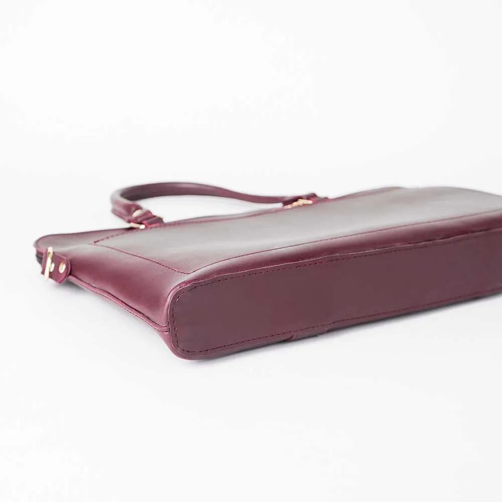 Slik Laptop Bag Maroon