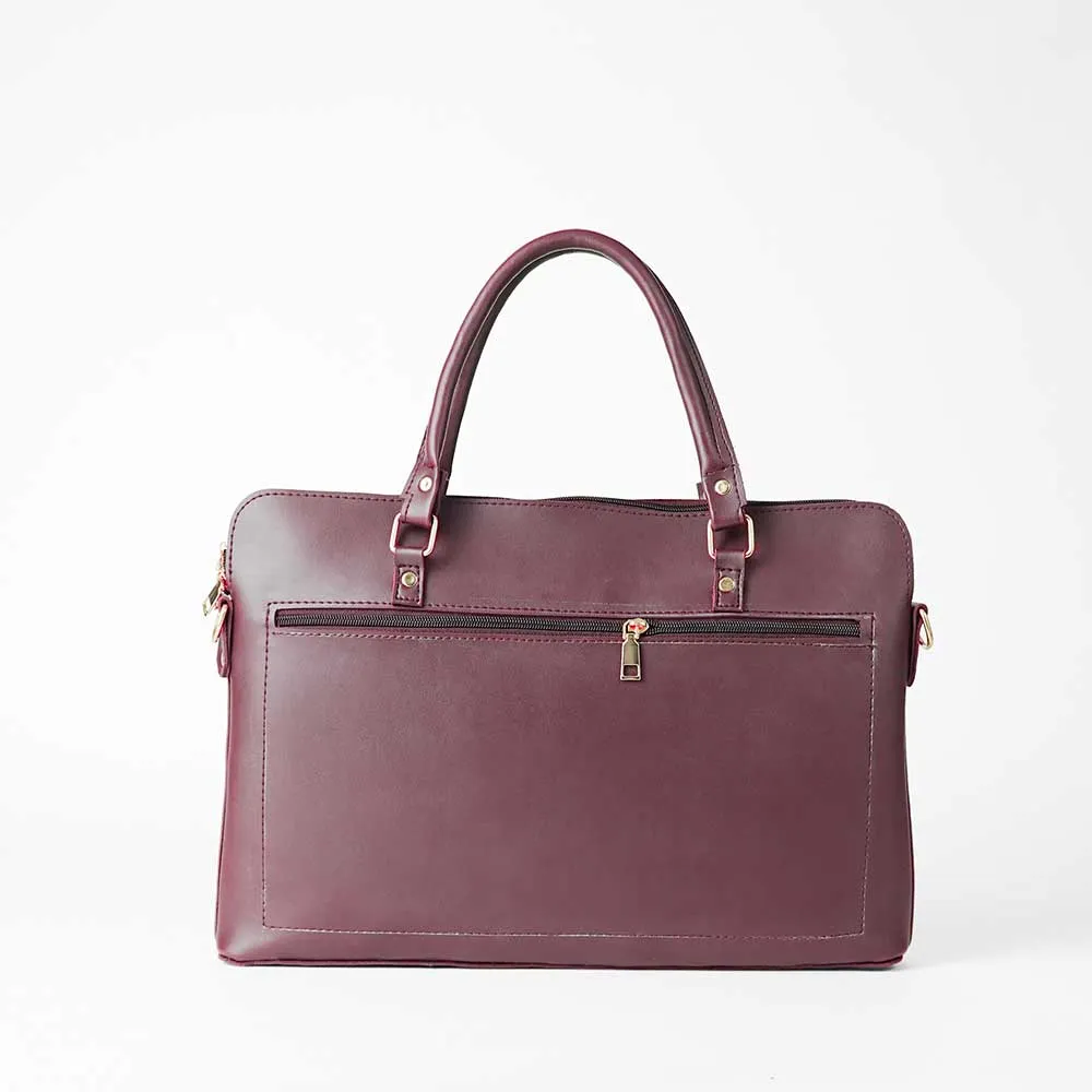 Slik Laptop Bag Maroon