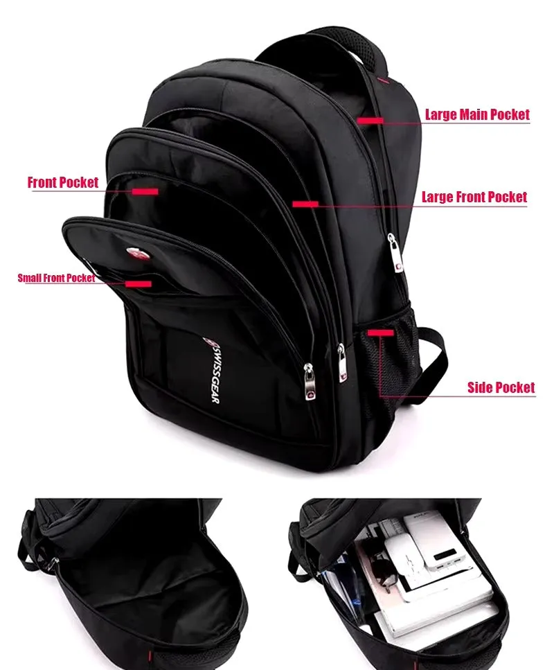 Swissgear Men Laptop Backpack Black