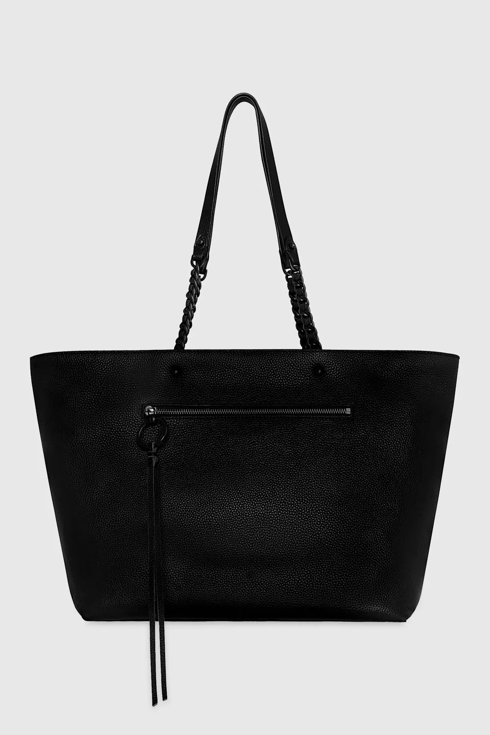 Top Zip Chain Tote