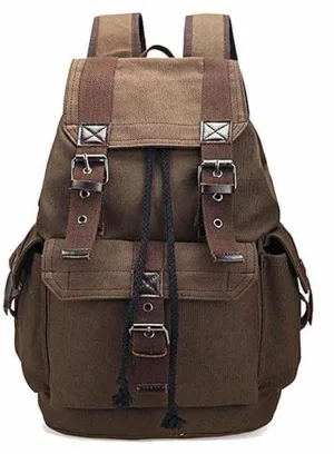 Vintage canvas backpack Just For You